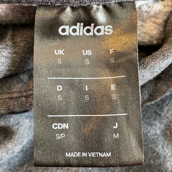 Adidas Sweatshirt Hoodie Gray Size S - Picture 4 of 8